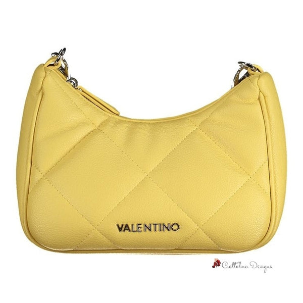 Yellow Polyethylene Handbag