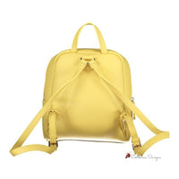 Yellow Polyethylene Backpack