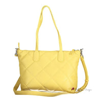 Yellow Polyethylene Handbag