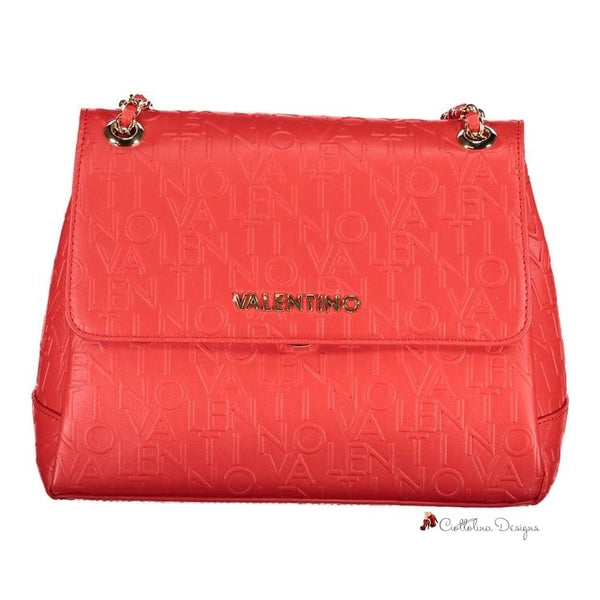 Red Polyethylene Handbag