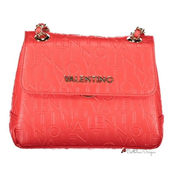 Red Polyethylene Handbag