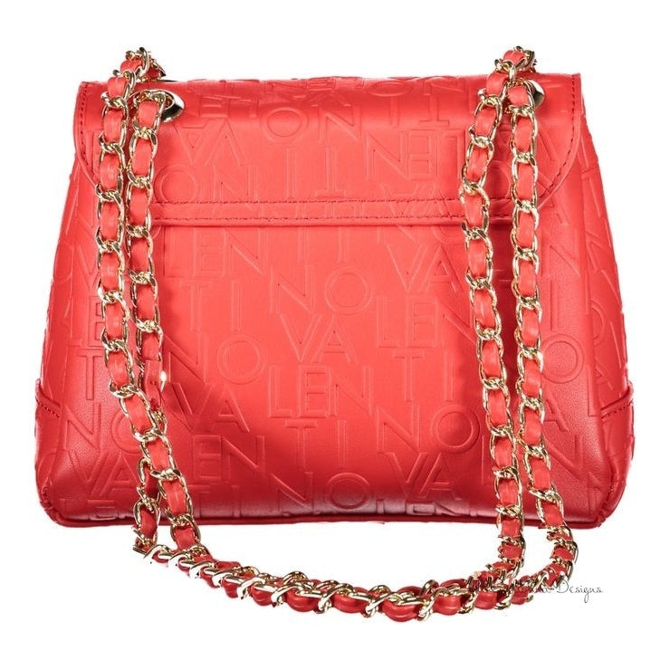 Red Polyethylene Handbag