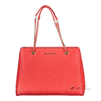 Red Polyethylene Handbag