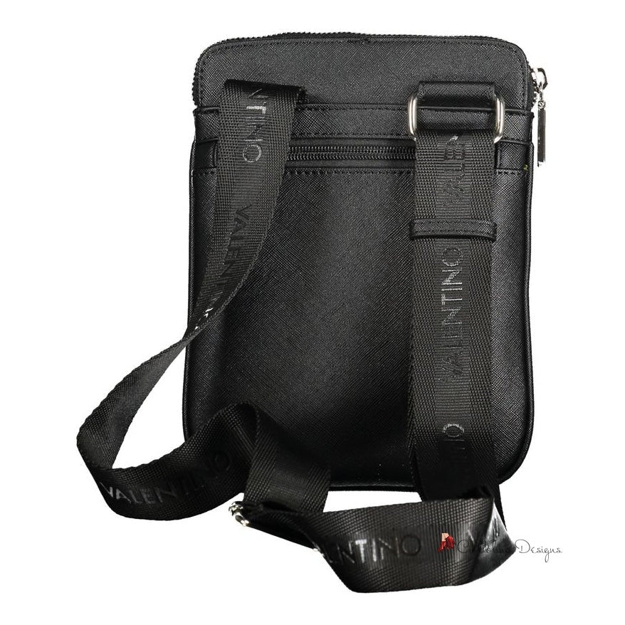 Black Polyethylene Shoulder Bag