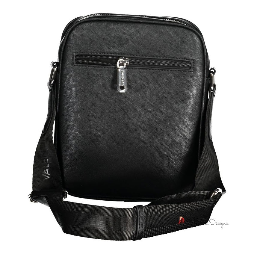 Black Polyethylene Shoulder Bag