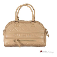 Beige Polyethylene Handbag