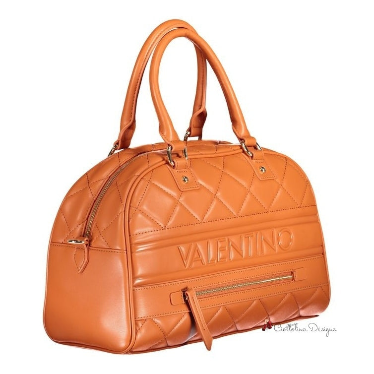 Orange Polyethylene Handbag