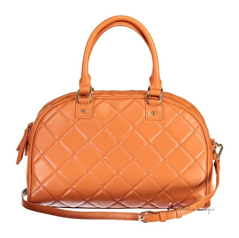 Orange Polyethylene Handbag