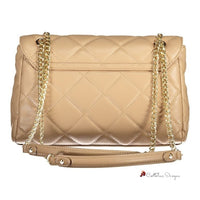 Beige Polyethylene Handbag