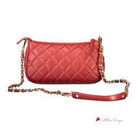 Red Polyethylene Handbag