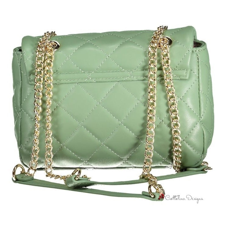 Green Polyethylene Handbag