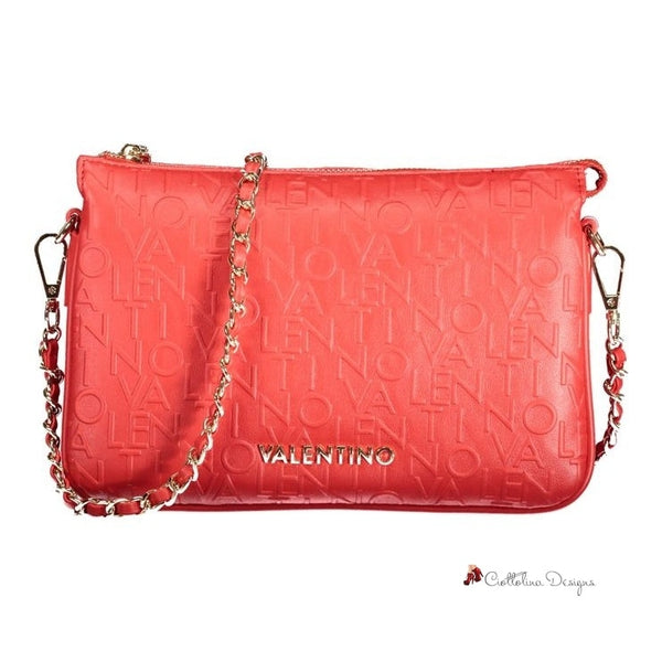 Red Polyethylene Handbag