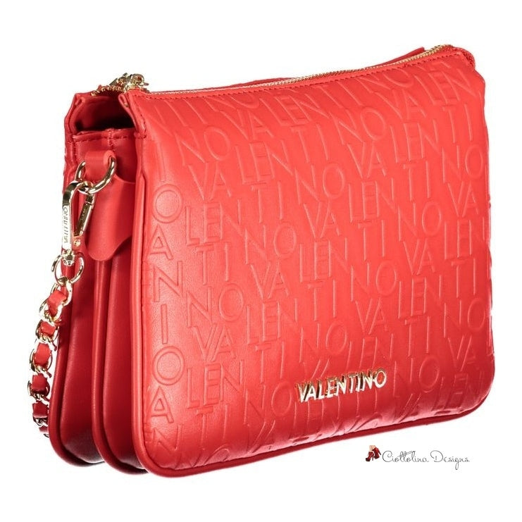 Red Polyethylene Handbag