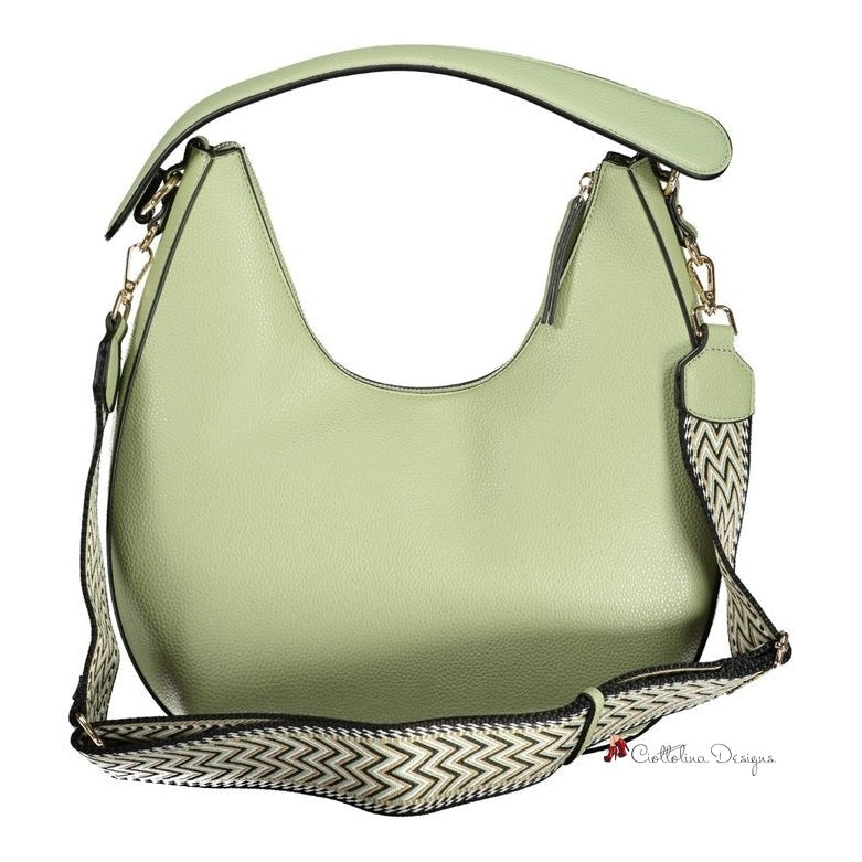 Green Polyethylene Handbag