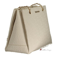 White Polyethylene Handbag