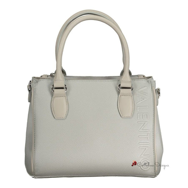 Gray Polyethylene Handbag