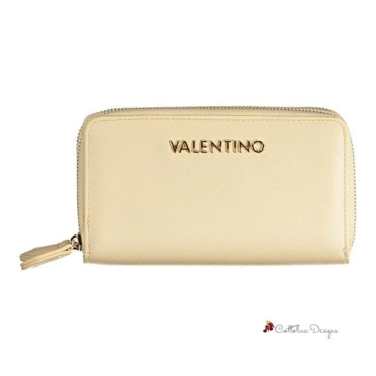 Beige Polyethylene Wallet