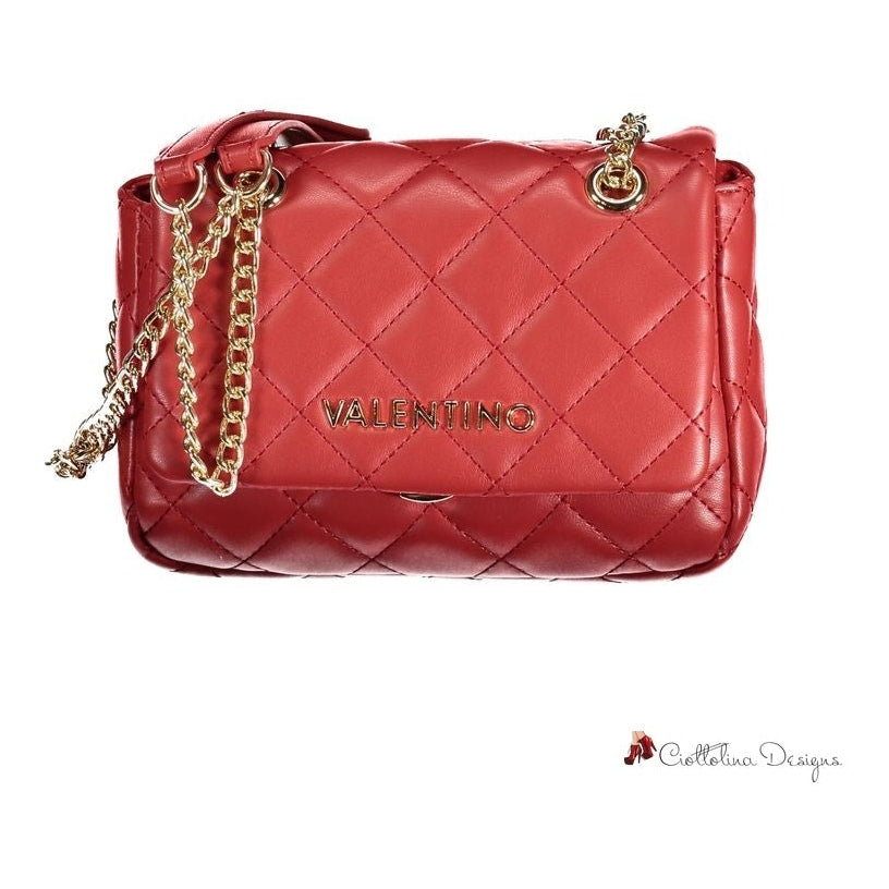 Red Polyethylene Handbag