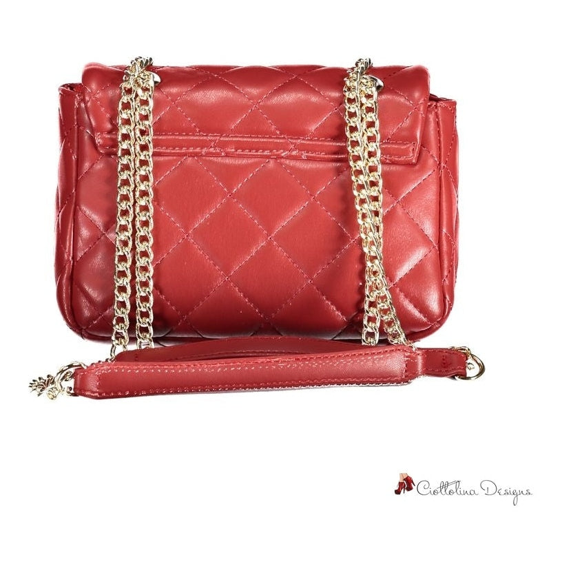 Red Polyethylene Handbag