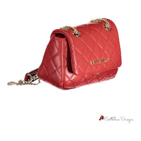 Red Polyethylene Handbag