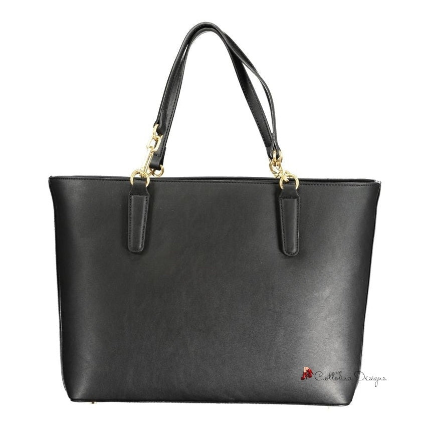 Black Polyethylene Handbag