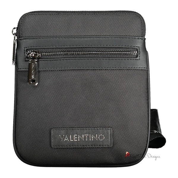 Black Polyethylene Shoulder Bag