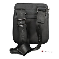 Black Polyethylene Shoulder Bag