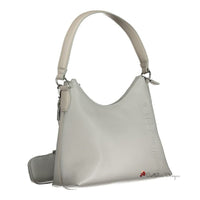 Gray Polyethylene Handbag