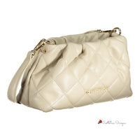 Beige Polyethylene Handbag