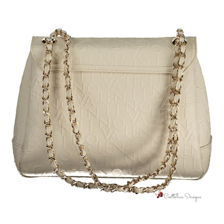 White Polyethylene Handbag