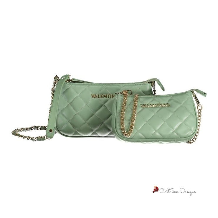 Green Polyethylene Handbag