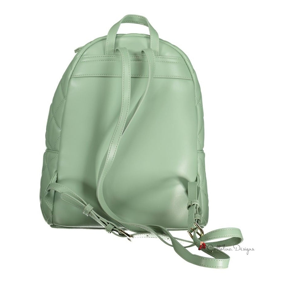 Green Polyethylene Backpack