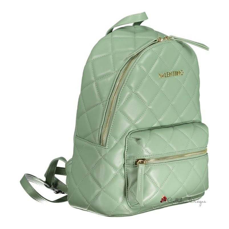 Green Polyethylene Backpack