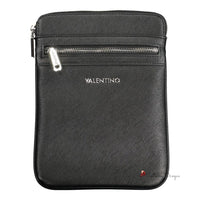 Black Polyester Shoulder Bag