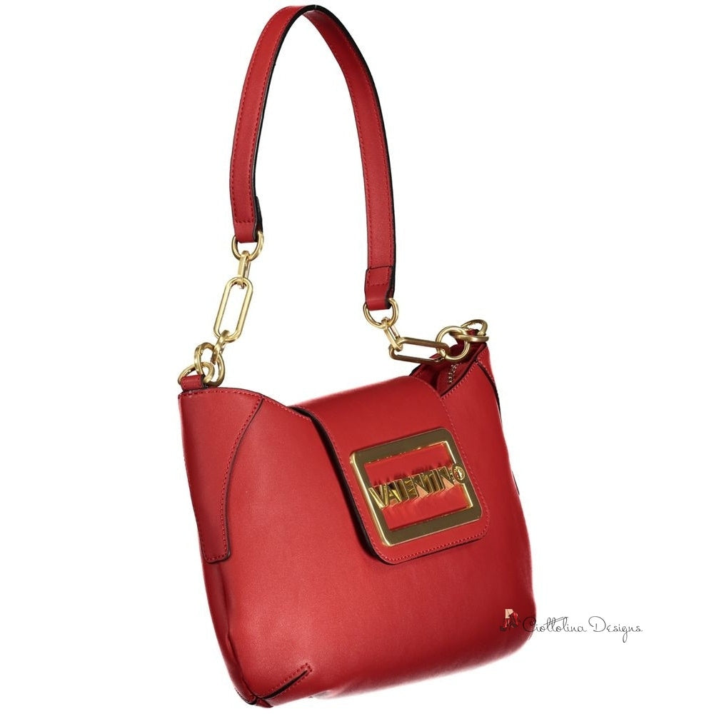 Red Polyethylene Handbag