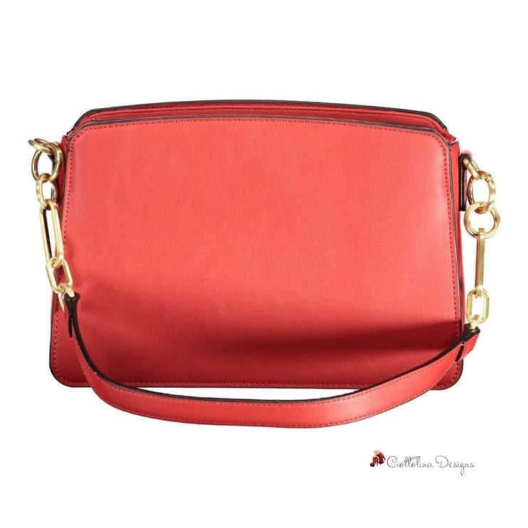 Red Polyethylene Handbag