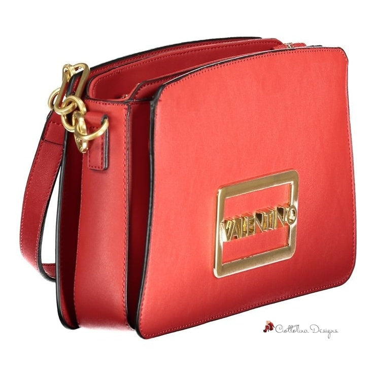 Red Polyethylene Handbag