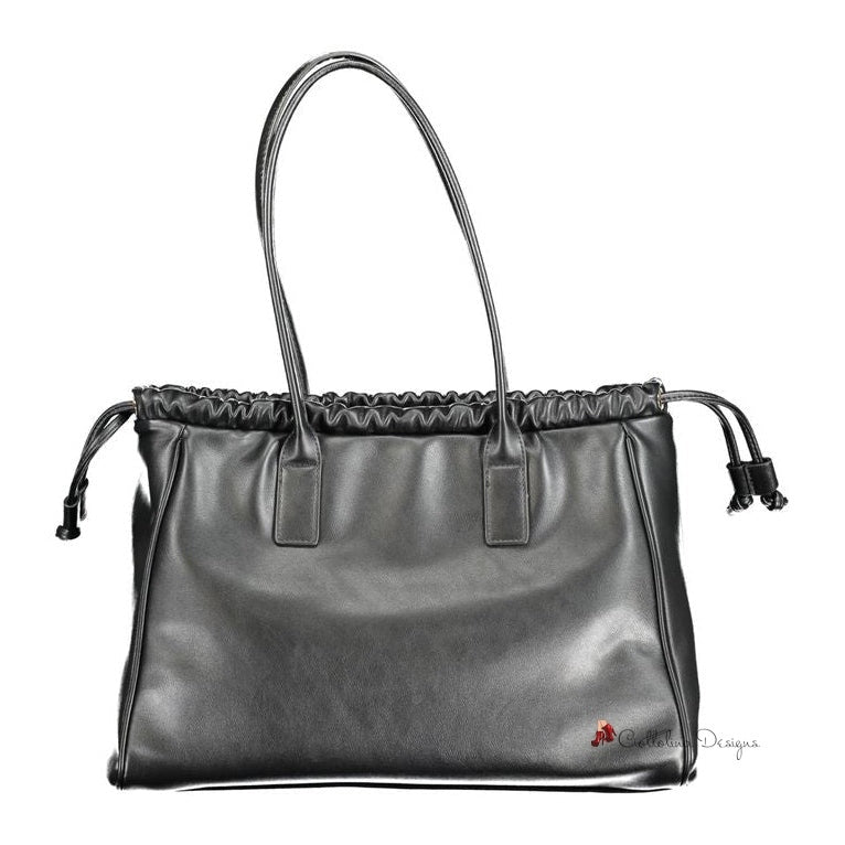 Black Polyethylene Handbag