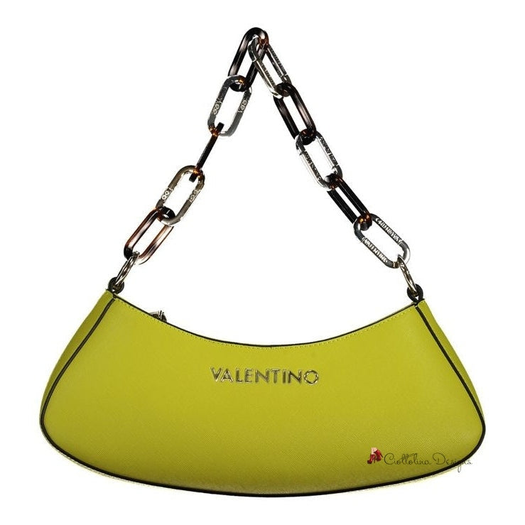 Yellow Polyethylene Handbag