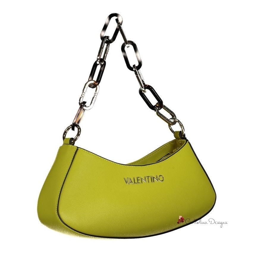 Yellow Polyethylene Handbag