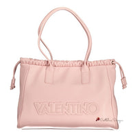 Pink Polyethylene Handbag