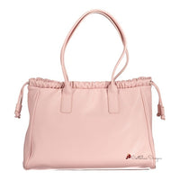 Pink Polyethylene Handbag