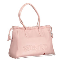 Pink Polyethylene Handbag