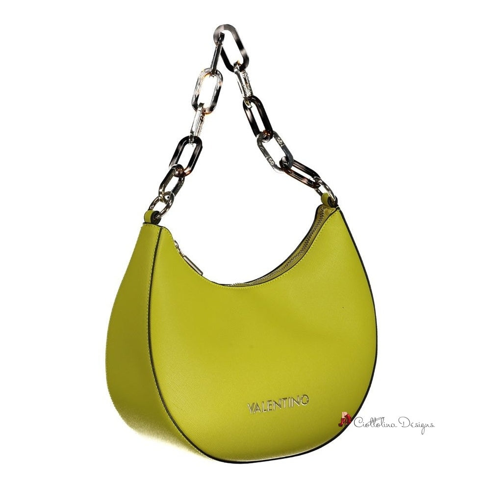 Yellow Polyethylene Handbag