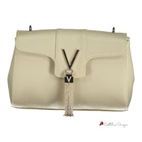 Beige Polyethylene Handbag