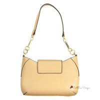 Beige Polyethylene Handbag