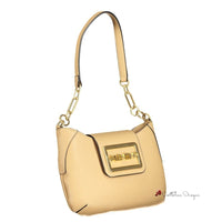 Beige Polyethylene Handbag