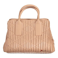 Pink Polyethylene Handbag