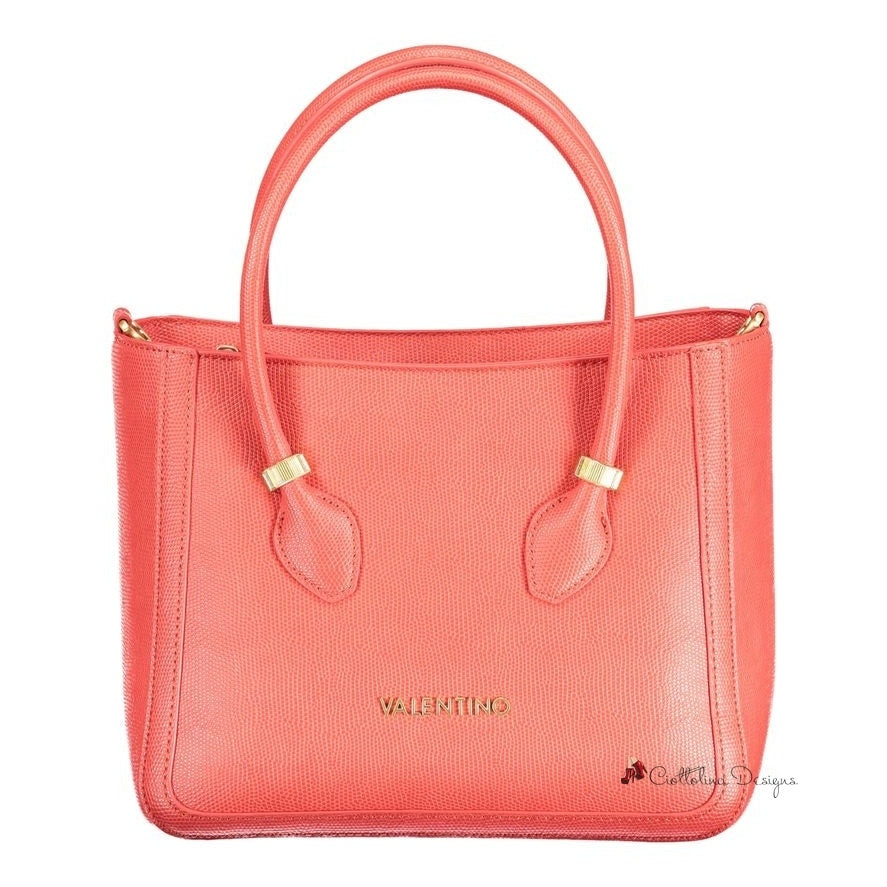 Red Polyethylene Handbag