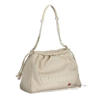 Beige Polyethylene Handbag